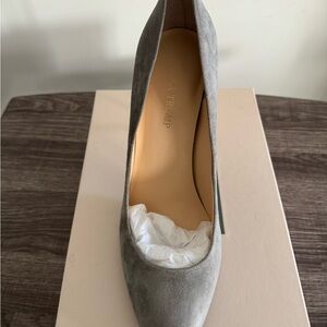 Ivanka Trump Kayden 4 Gray Suede Pump Heel
